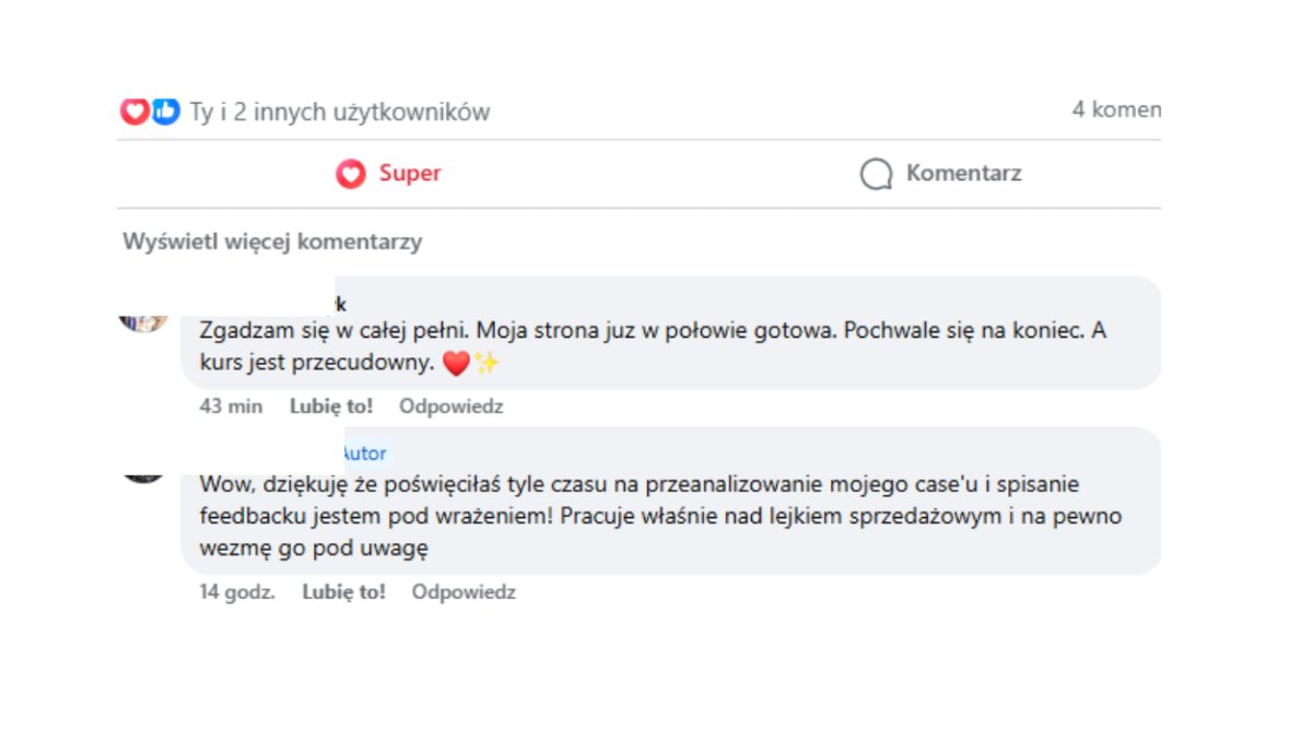 Opinia uczestnika 1